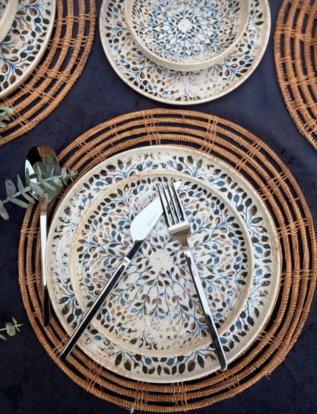 سرویس غذاخوری و صبحانه خوری چینی ۶ نفره برند رینارت