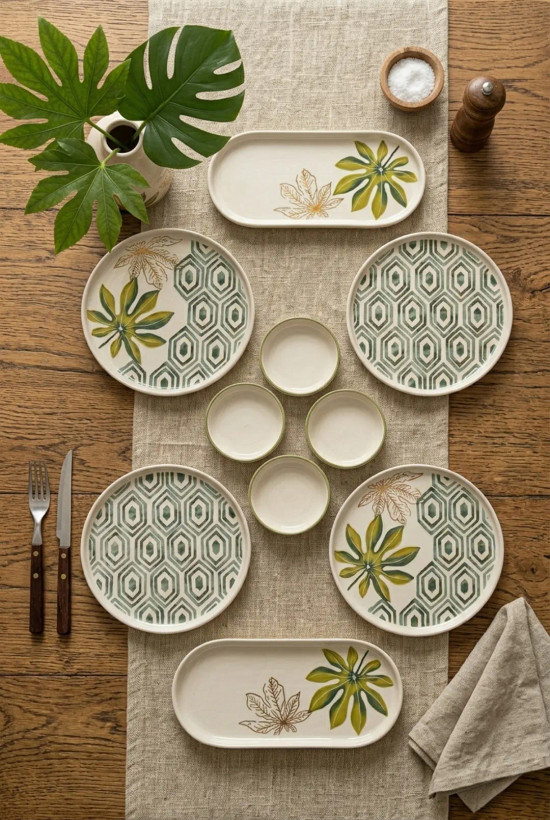 سرویس صبحانه خوری ترک Papart Botanik