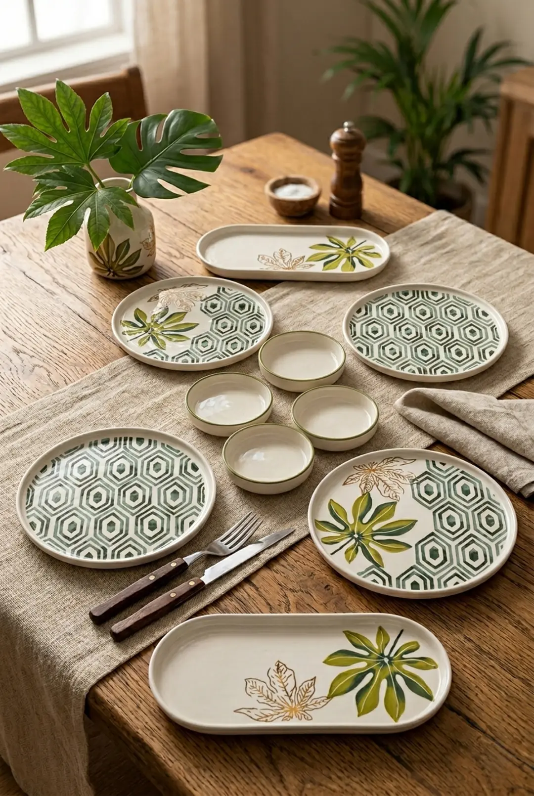سرویس صبحانه خوری ترک  Papart Botanik